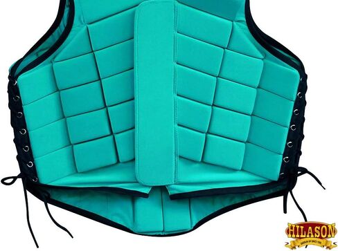 Hilason Western Adult Safety Fearostrian Eventing Stest Protection Protection Step | ركوب الخيل للجنسين in Kuwait