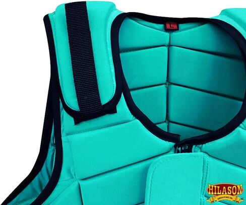 Hilason Western Adult Safety Fearostrian Eventing Stest Protection Protection Step | ركوب الخيل للجنسين in Kuwait