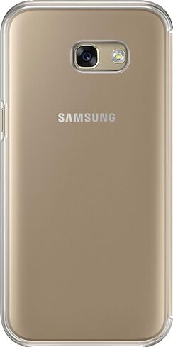 Samsung Original S View Cover for Galaxy A5 2017 - Gold in Saudi Arabia