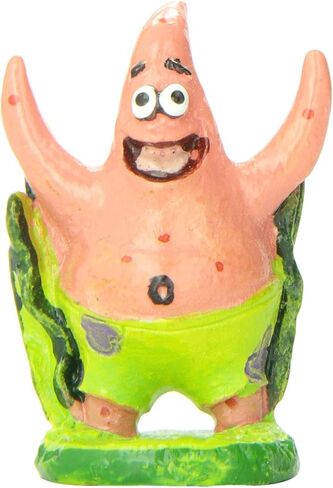 Penn-Plax Spongebob Spongebob Squarepants' Gary The Snail - Large Resin Aquarium Ornament (SBR22) Add a Little Bikini Bottom Decor to Your Tank,Multicolor,3" in Saudi Arabia