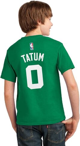 Outerstuff Jayson Tatum Boston Celtics Youth Green Name and Number Player T-Shirt in Kuwait