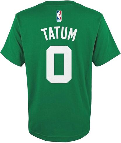 Outerstuff Jayson Tatum Boston Celtics Youth Green Name and Number Player T-Shirt in Kuwait