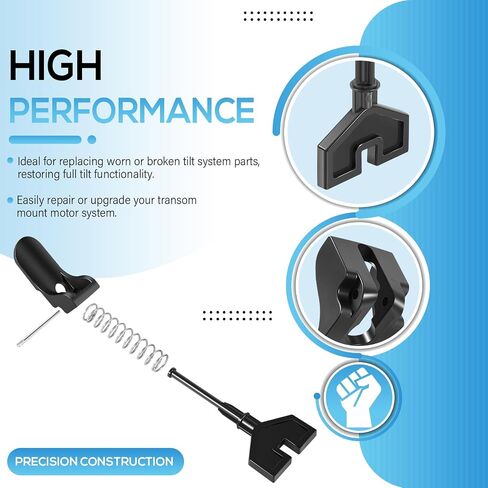 Bonbo 2063605 T-Bar 2067201 Tilt Lever 2060515 PIN 2062706 Spring Kit Fits for Minn Kota ، لمحركات التصيد من عام 1998 إلى الحاضر (غير مناسب لـ Traxxis) in Saudi Arabia