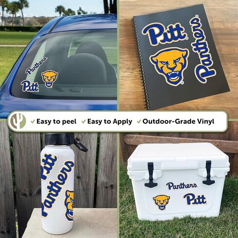 Desert Cactus University of Pittsburgh Sticker Panthers Pitt Vinyl Scal in Kuwait