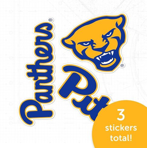 Desert Cactus University of Pittsburgh Sticker Panthers Pitt Vinyl Scal in Kuwait