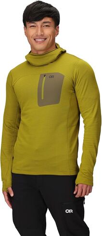 Outdoor Research Men's Vigor Grid Fleece Pullover Hoodie in Saudi Arabia