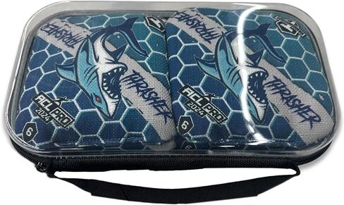 Titan Cornhole Bag Case - Portable Cornhole Carrying Case with Handles - Heavy Duty Holder for Cornhole Bags - Professional Cornhole Bag Carrier for Tournaments & Game Nights - Hard Shell, Black in Saudi Arabia