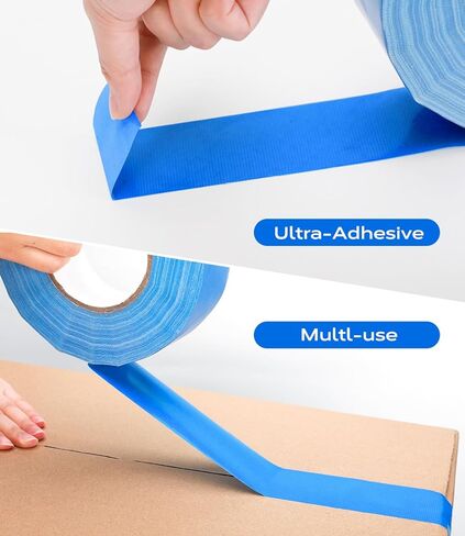 Pro Pickleball Court Tape 2" x230ft- Temporary Court Lines Tape, No Residue Removable Sports Tape for Indoor/Outdoor, Quick Setup with Blue Tape in Saudi Arabia