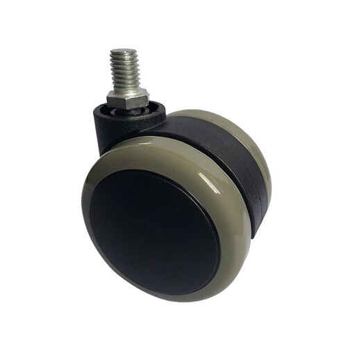 (5 Pack) 2.5-inch Swivel Chair M10/M11 Wheel Universal boss Office casters Computer Accessories Mute(Screw-Black) in Saudi Arabia