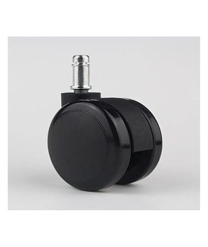(5 Pack) 2.5-inch Swivel Chair M10/M11 Wheel Universal boss Office casters Computer Accessories Mute(Screw-Black) in Saudi Arabia