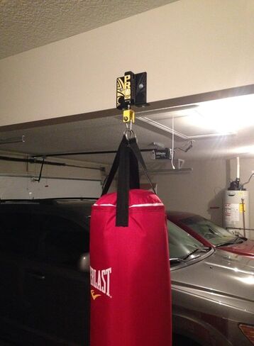 Rafter Heavy Bag Hanger for 120 lb Heavy Bags and Punching Bags | Easy Installation Directly into Wooden Rafters or Drywall | Noise Reducing Ceiling Mount for Bags Up to 120 Pounds in Saudi Arabia