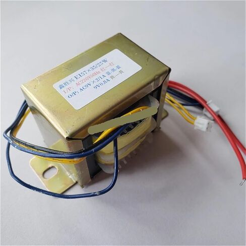 12V-0-12V 0.9A 9V 0.2A Transformer 220V 25VA 9V-0-9V 1A 9V 0.8A EI57*35 SPEAKER POWER SPEWOOFER TRANSPER FOR HF-057 (2x12V 0.9A 9V 0.2a) in Saudi Arabia
