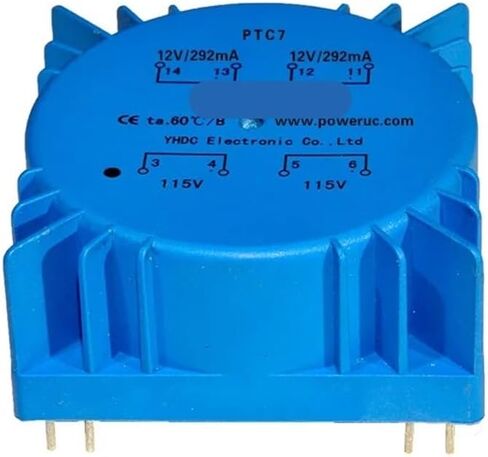 PTC7 for Audio Usage Power 7VA /2x110V /2x7V/2x9V/2x12V/2x15V/2x18V/2x22V PCB Welded Toroidal Transformers, Encapsulated(7VA 2x110V 2x15V) in Kuwait