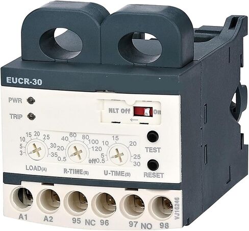 EUCR-05 التتابع التلقائي الإلكتروني تحت التتابع الحالي (الأمم المتحدة: 180-460VAC) 1PCS (3-30A) in Saudi Arabia