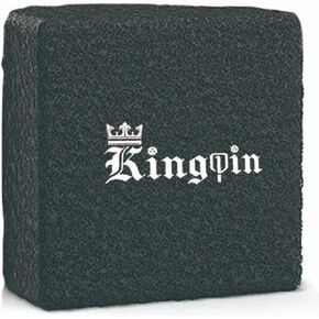 Kingpin Paddle Eraser 2"x2"x1", Black, Non-Abrasive Rubber Cleaner for Pickleball Paddles | Safe for All Paddle Carbon Fiber Surfaces | Outdoor & Sports Gear in Saudi Arabia