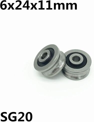 10pcs U-Groove Bearings, Type SG20, Mainly Used for 8mm Linear Guide, 3D Printer Parts, Automation Equipment, Etc(Bearing) in Saudi Arabia