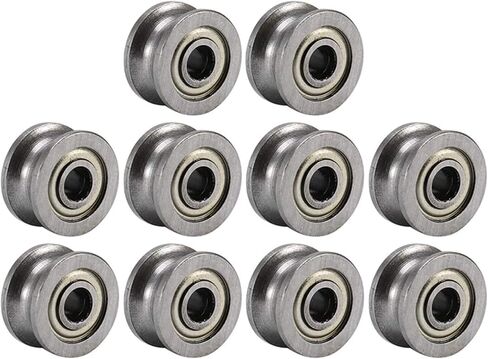10pcs U-Groove Bearings, Type SG20, Mainly Used for 8mm Linear Guide, 3D Printer Parts, Automation Equipment, Etc(Bearing) in Saudi Arabia