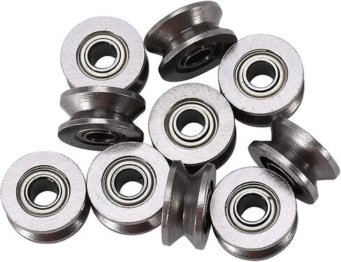 10pcs U-Groove Bearings, Type SG20, Mainly Used for 8mm Linear Guide, 3D Printer Parts, Automation Equipment, Etc(Bearing) in Saudi Arabia