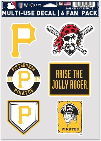 Pittsburgh Pirates Multi استخدام 6 حزمة مروحة in Saudi Arabia