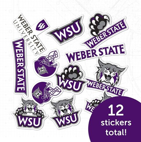 Desert Cactus Weber State University Sticker Weber Wildcats Vinyl Secal Matop Botto Scrapbook Carbook (Type 2) in Kuwait
