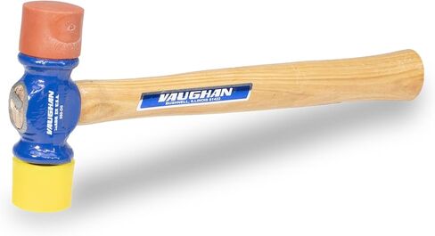 Vaughan Soft Face Hammer ، American High Carbon Steel Head ، 12 Oz ، Made in the USA ، SF12 ، VN19410 in Kuwait
