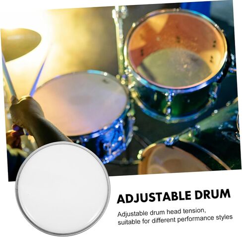 Toyvian 14 Inch Snare Drum Bottom Head Drum Pad Skin Replacements for Practice in Saudi Arabia