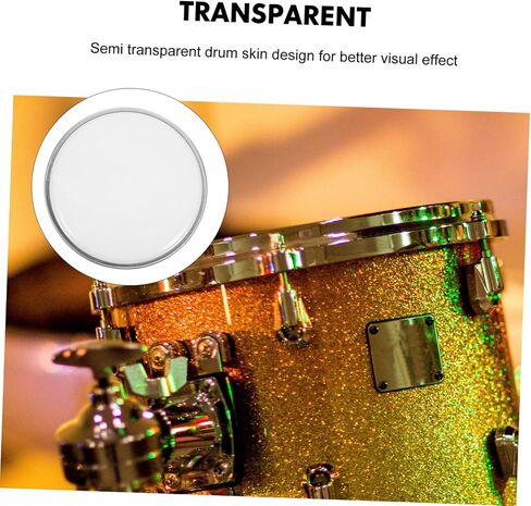 Toyvian 14 Inch Snare Drum Bottom Head Drum Pad Skin Replacements for Practice in Saudi Arabia