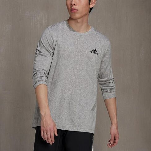 تي شيرت Aeroready Design 2 Move Feelready الرياضي بأكمام طويلة للرجال من adidas in Kuwait