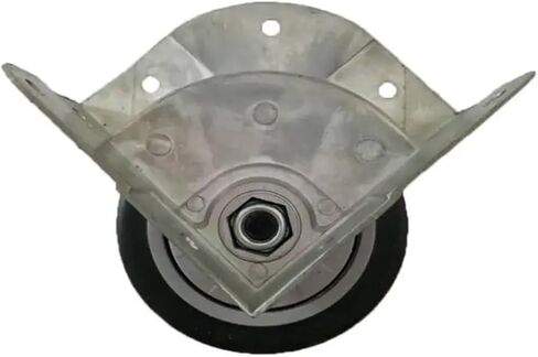 3-inch Aluminum Alloy Bracket Aircraft case Special casters Silent Rubber Corner Wheels 1 Piece Gray Bag in Saudi Arabia