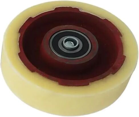 1 Pack 6 Inch Single Wheel Heavy Duty Caster Iron Core Nylon Load Bearing Wear Resistant Flat Drive Push in Saudi Arabia
