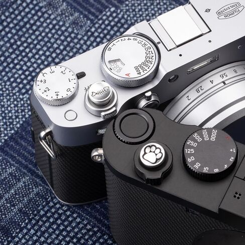 زر مصراع الكاميرا متوافق مع FUJIFILM X-T5 X-T4 X-T20 X-T30 X-T200 X-PRO2، زر تحرير ناعم لـ laica M9 (ابتسامة) in Kuwait