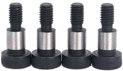 1pc m5 m6 m8 m10 dia = 6 8 10 12mm grade 12.9 الصلب سداسي سداسي قبعة رأس رأس كتف محمل المسمار المسمار شد العالي (20 مم ، m5 الكتف ديا 6 ملم) in Saudi Arabia