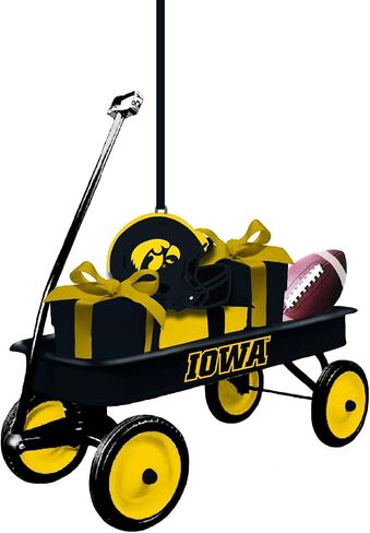Team Sports America Iowa Hawkeyes Team Wagon Ornament in Saudi Arabia