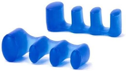 Toe Spreaders, Toe Stretcher & Toe Spacers. ToePal For Yoga. Instant Relief for Toes, Bunion Relief, Hammer Toes, 1 pair - Small Blue in Saudi Arabia