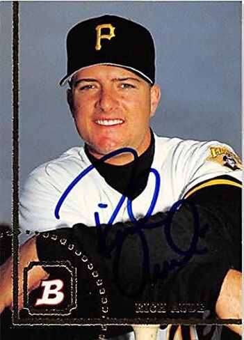 125231 Pittsburgh Pirates FT 1994 Bowman No. 462 Rich Aude Motophorged Card in Saudi Arabia