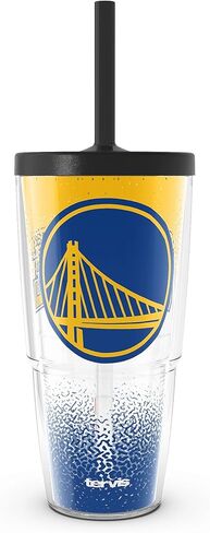 Tervis NBA Golden State Warriors - الدفاع عن مصنوعة في الولايات المتحدة الأمريكية كوب سفر معزول مع عزل معزول. in Kuwait
