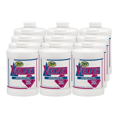 Zep Velvet Pearlized Lotion Soap - 32 أوقية (حالة من 12) 95801 - ترطب أثناء تطهيره ، لؤلؤي ، ومغني بالمخثر ، يترك اليدين شعورًا ناعمًا وسلسًا in Saudi Arabia