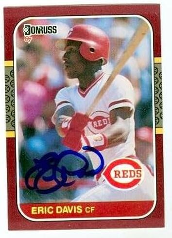 توقيع 119619 Cincinnati Reds 1987 Donruss No. in Saudi Arabia