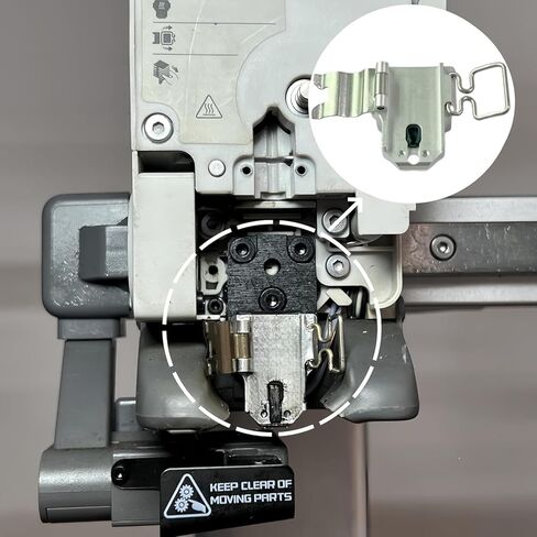 Hotend Assembly Assembly Clamp 1PCS- فوهة سبيكة الألومنيوم التي تحتفظ بمثابة لاعب في Bambu Lab A1 ، A1 Mini 3D Printer in Kuwait
