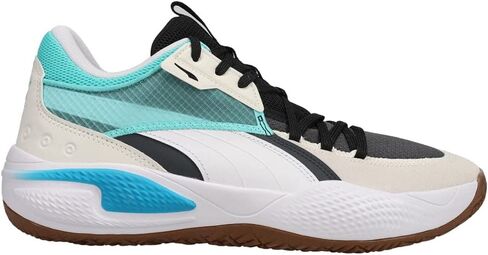 PUMA Kids Boys Court Rider Basketball Sneakers Shoes - Black in Kuwait