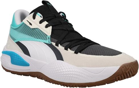 PUMA Kids Boys Court Rider Basketball Sneakers Shoes - Black in Kuwait