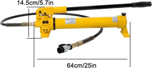 المضخة الهيدروليكية اليدوية 900cc 10،000psi كحد أقصى لضغط الضغط - مضخة يد محمولة للأدوات الهيدروليكية ورفع الأسطوانات ، CP -700 in Saudi Arabia
