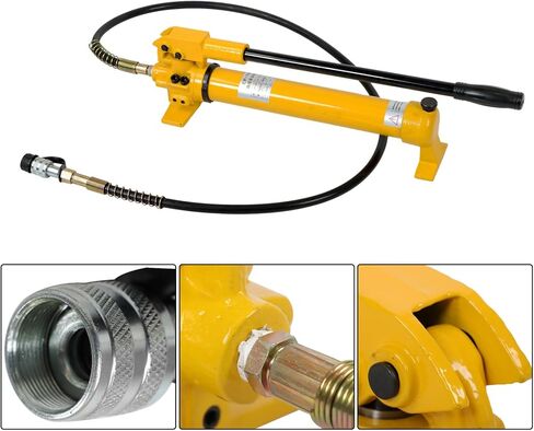 المضخة الهيدروليكية اليدوية 900cc 10،000psi كحد أقصى لضغط الضغط - مضخة يد محمولة للأدوات الهيدروليكية ورفع الأسطوانات ، CP -700 in Saudi Arabia