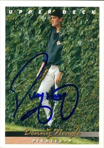 مستودع توقيعه 46943 Denny Neagle Cardball Card Pittsburgh Pirates 1993 Upper Deck No .415 in Kuwait