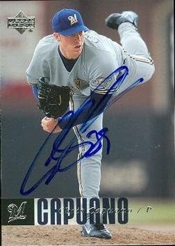 Warehouse 47558 ​​Chris Capuano Cardball Card Milwaukee Brewers 2006 Upper Deck No .257 in Kuwait