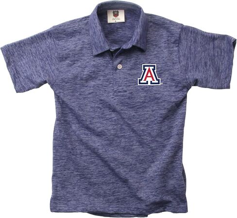WES و Willy Youth Boys College Sports Fan Short Sleeve Polo غائم غائم in Kuwait