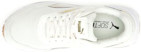 PUMA Women's Bella Ballerina Fashion Sneaker Blk/Wht 7 Medium US in Kuwait