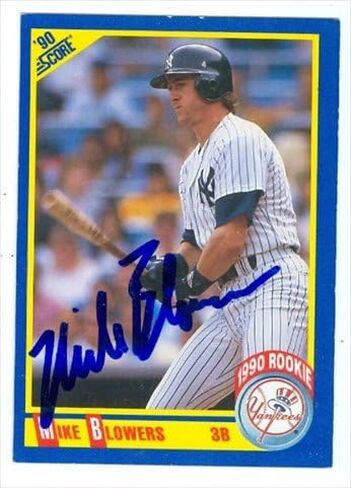 مستودع توقيعه 41100 Mike Bllers Card Baseball Card New York Yankees 1990 SCORE NO. 624 in Saudi Arabia