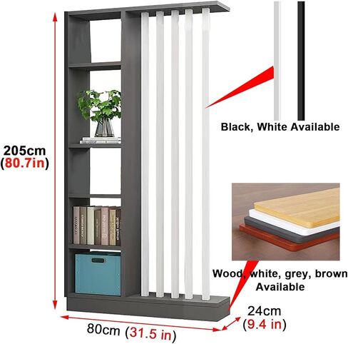 Stylish Floor-to-Ceiling Room Divider Shelf, 140 cm Wide Partition Screen for Living Room, Hollow Decor Columns, Easy to Install, Beige (55x10x81 in) in Saudi Arabia