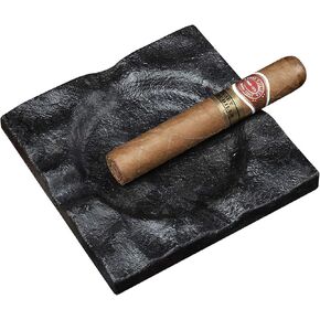 Luxury Granite Cigar Ashtray - Heavy Duty Square Stone Ashtray with Cigar Rest, Natural Marble Smoking Ashtrays for Lounge, Patio, Man Cave & Whiskey Lovers, Starry Galaxy in Saudi Arabia
